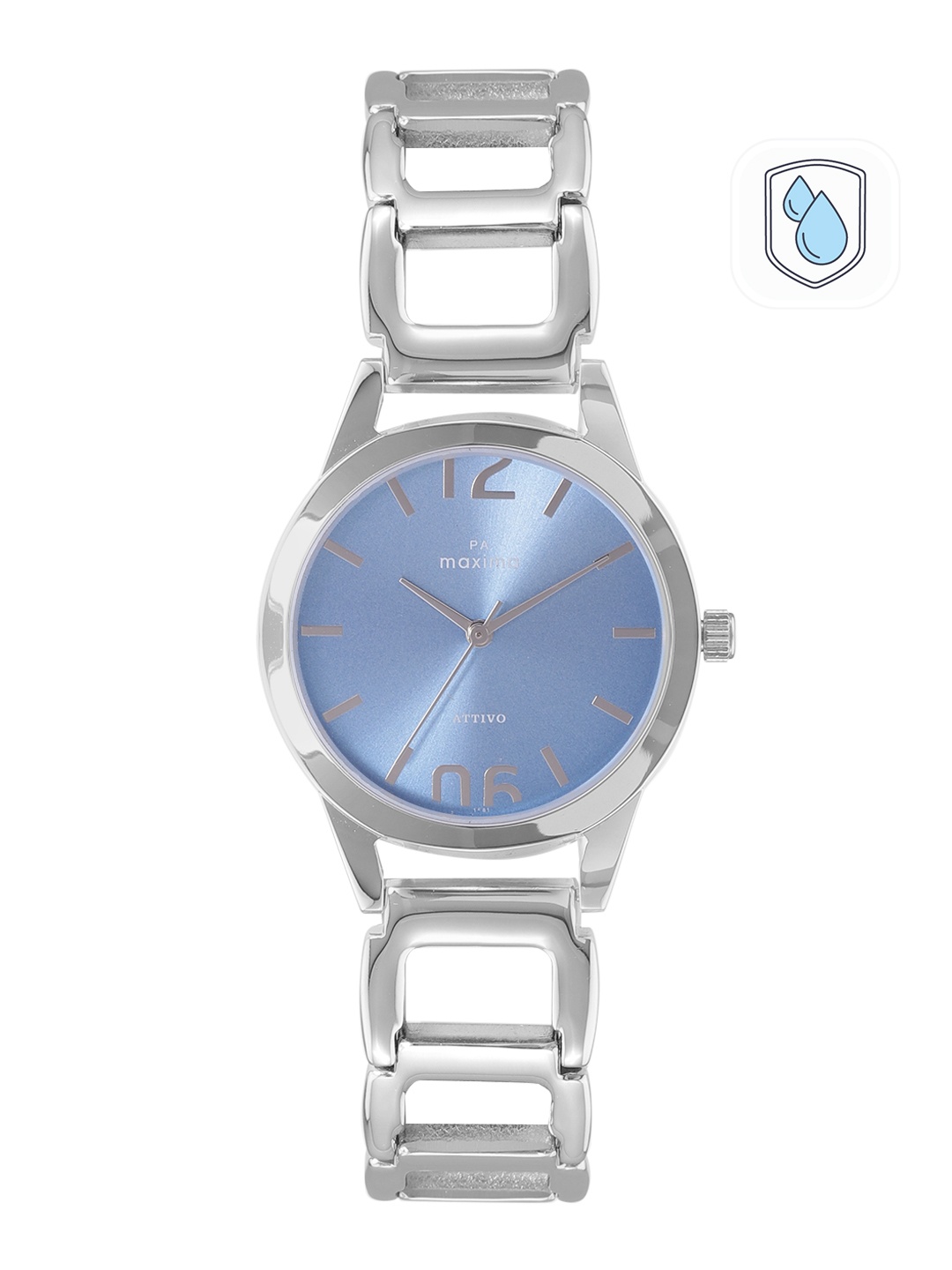 

maxima Women Bracelet Style Analogue Watch 61581BMLI, Blue
