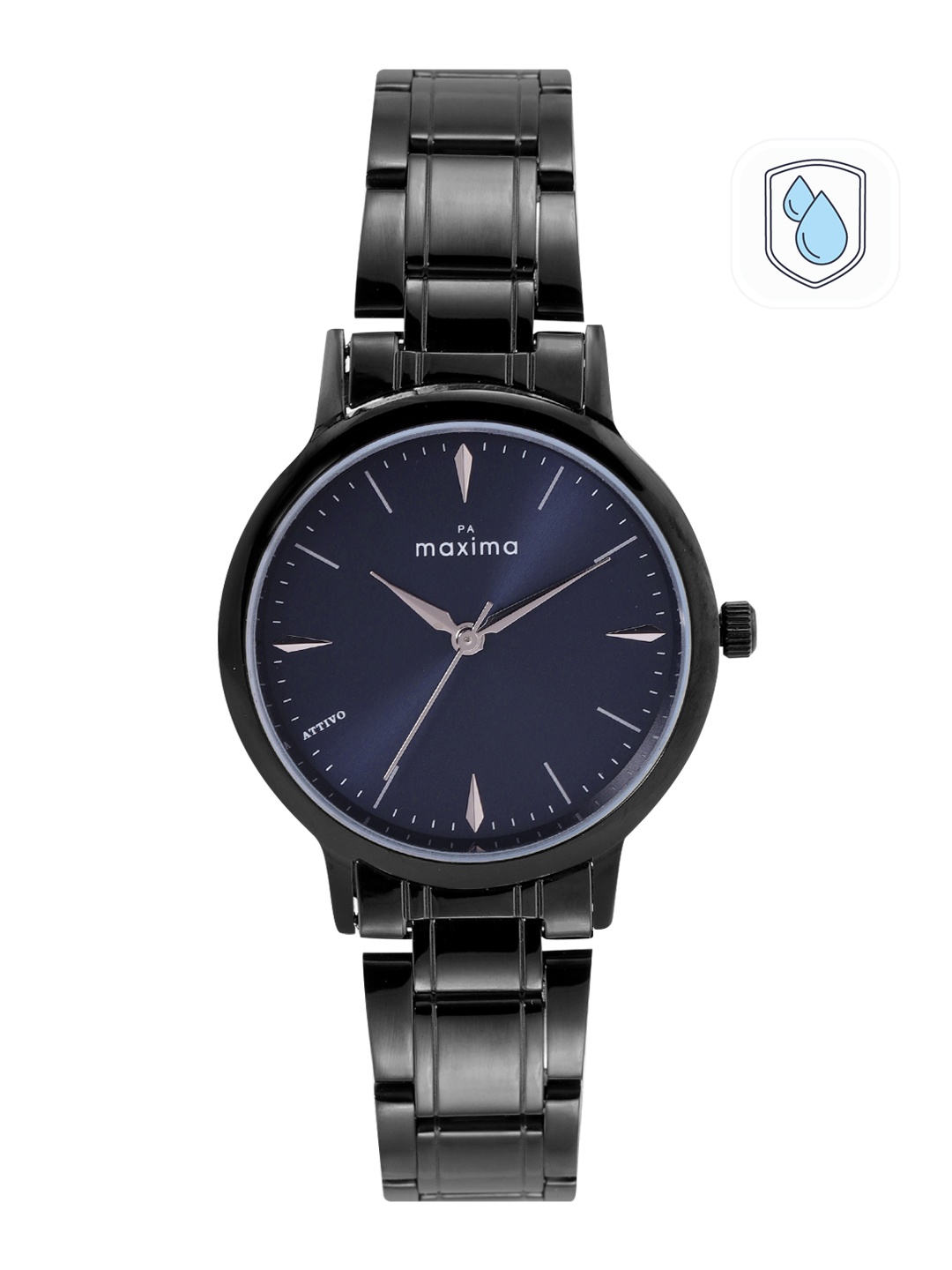 

maxima Women Bracelet Style Straps Analogue Watch 67112CMLB, Blue