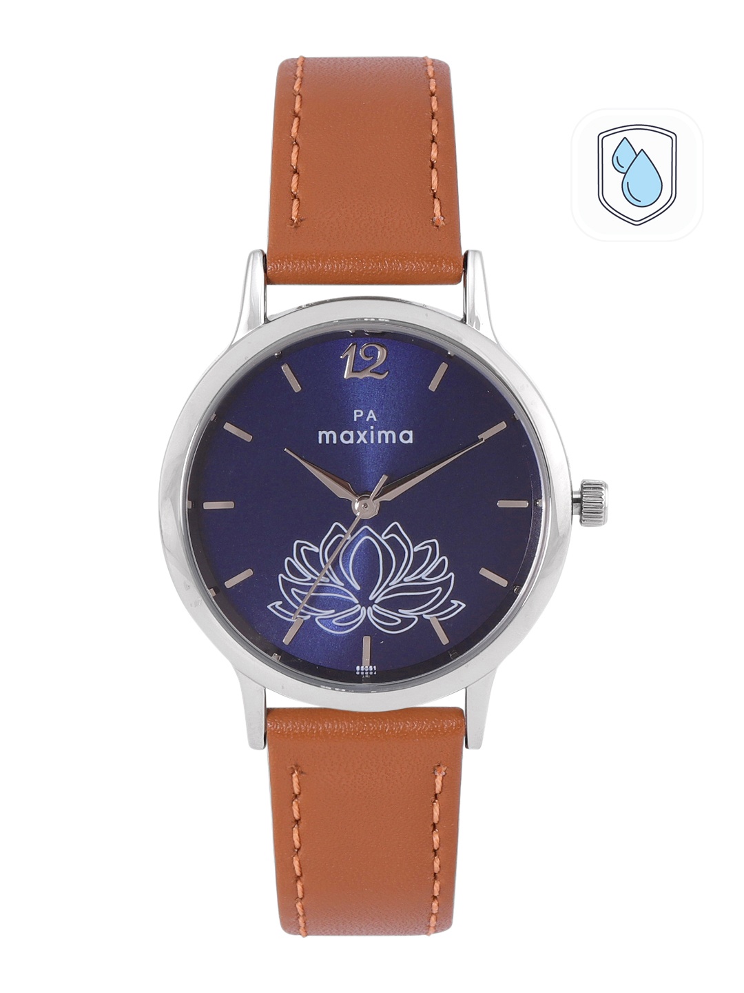 

maxima Women Regular Straps Analogue Watch 65551LMLI, Blue