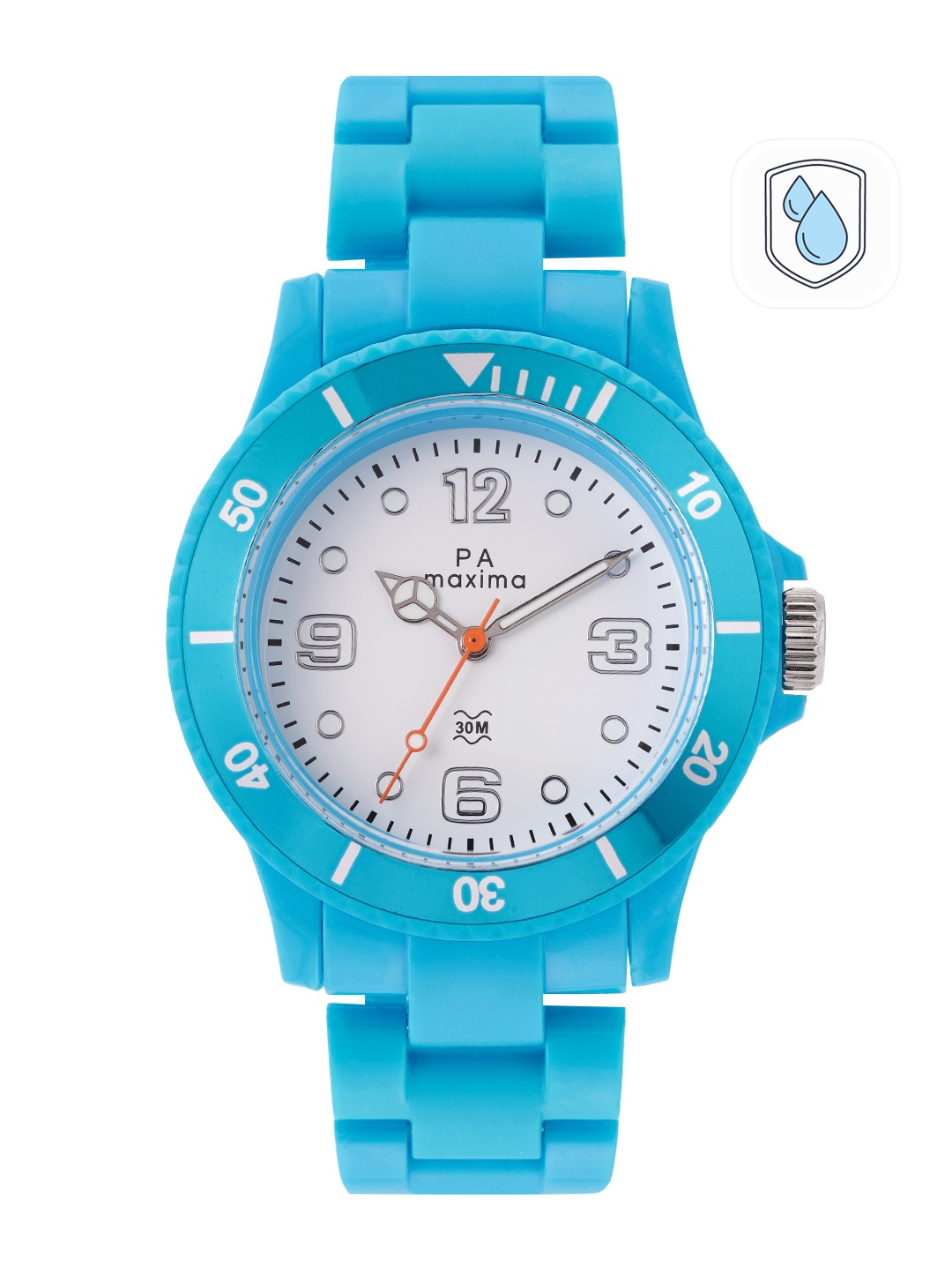 

maxima Women Hybrid Analogue Watch 31800PPLN, White
