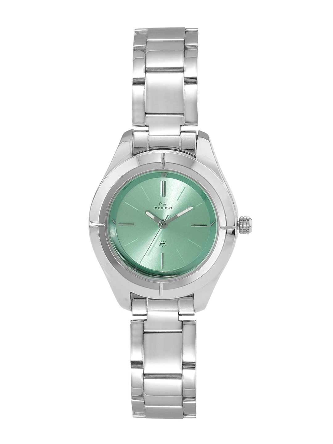 

maxima Women Attivo Stainless Steel Bracelet Style Straps Analogue Watch 51944CMLI, Green