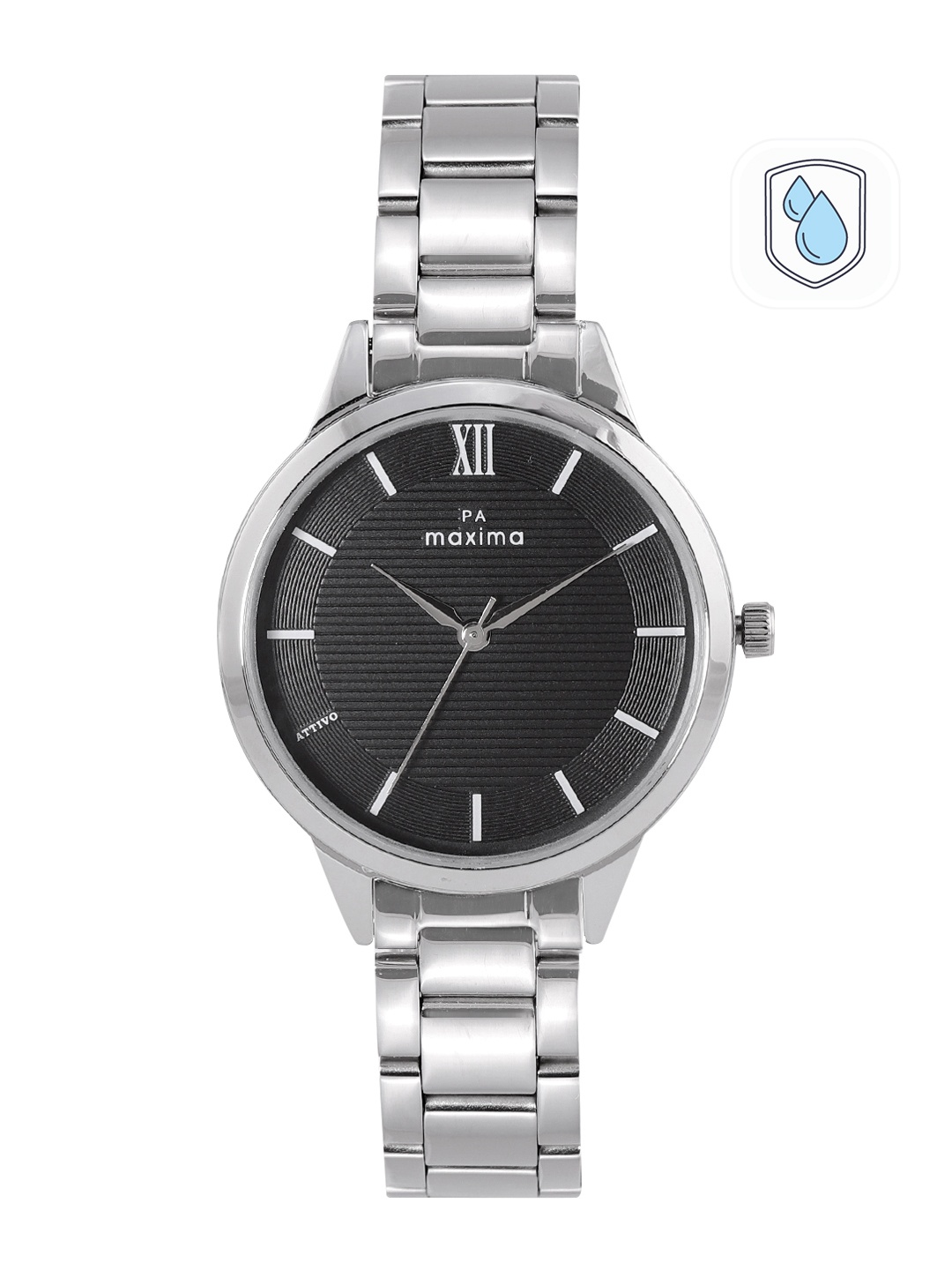 

maxima Women Bracelet Style Straps Analogue Watch 66052CMLI, Black