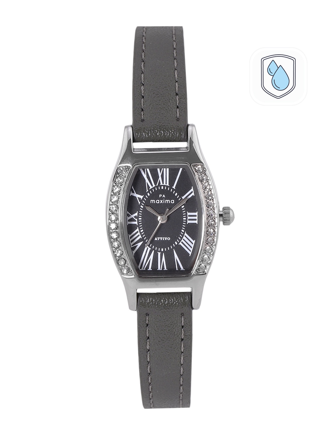 

maxima Women Analogue Watch 60411LMLI, Black