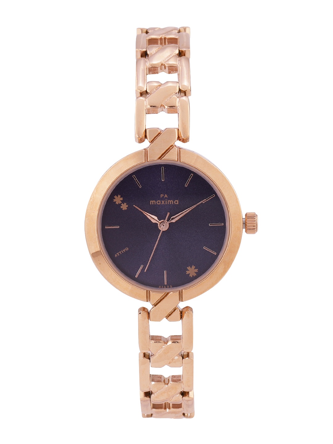 

maxima Women Bracelet Style Straps Analogue Watch 61622BMLR, Blue