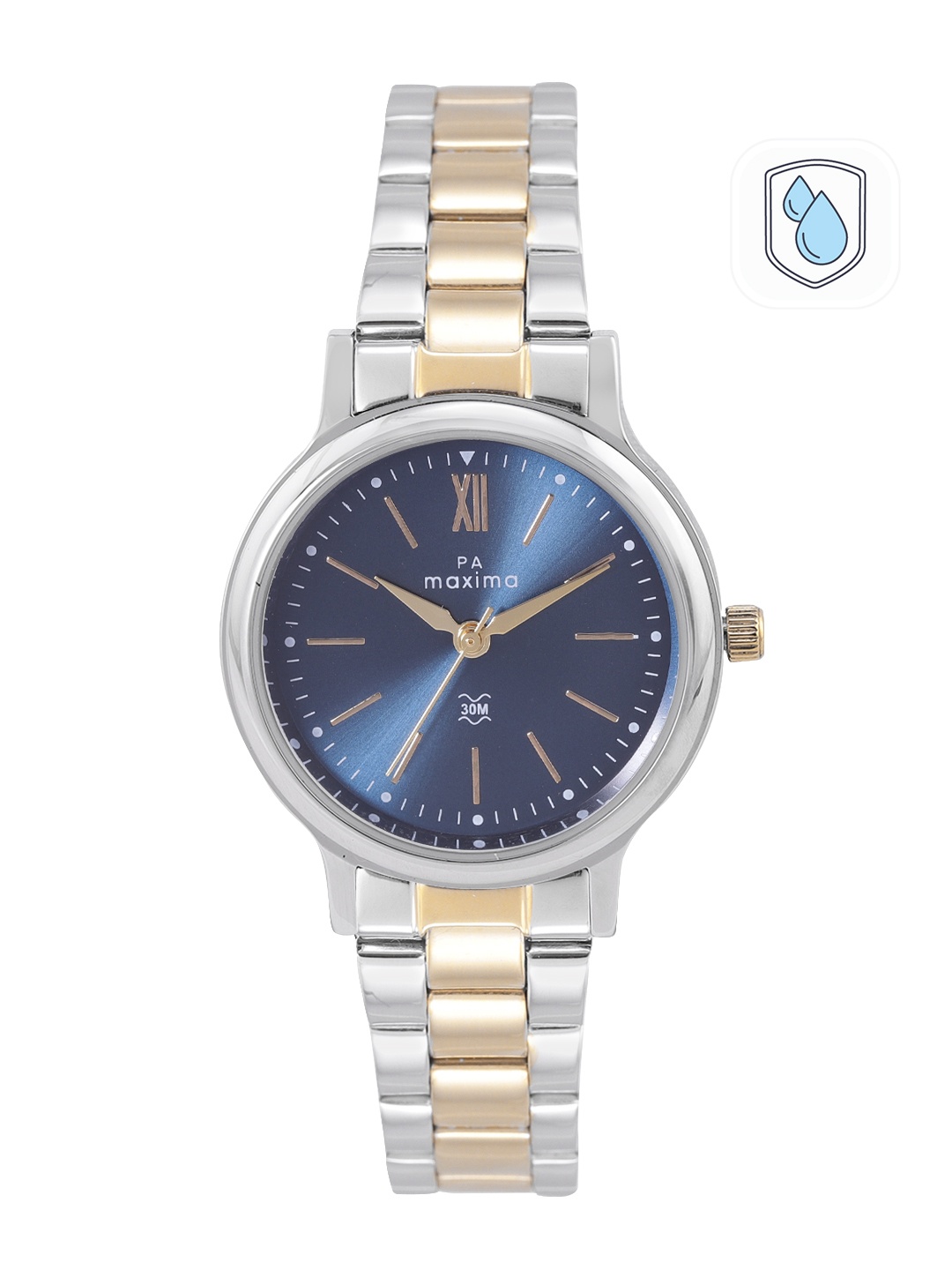 

maxima Women Bracelet Style Analogue Watch 48333CMLT, Blue