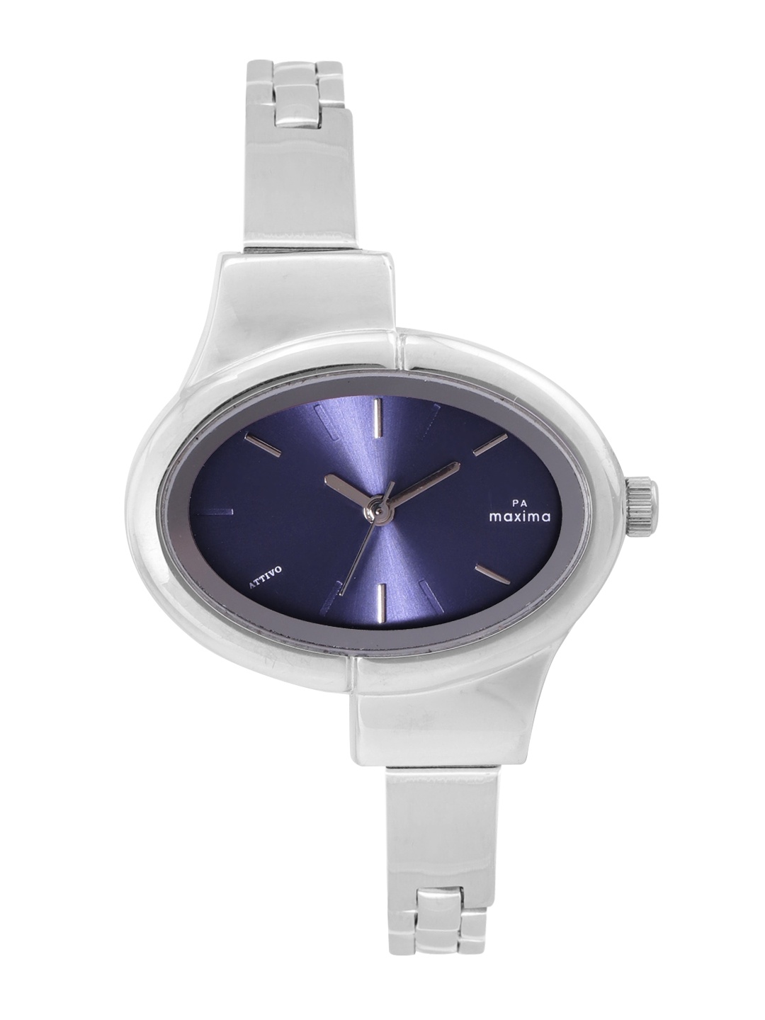

maxima Women Bracelet Style Straps Attivo Analogue Watch 58731CMLI, Navy blue