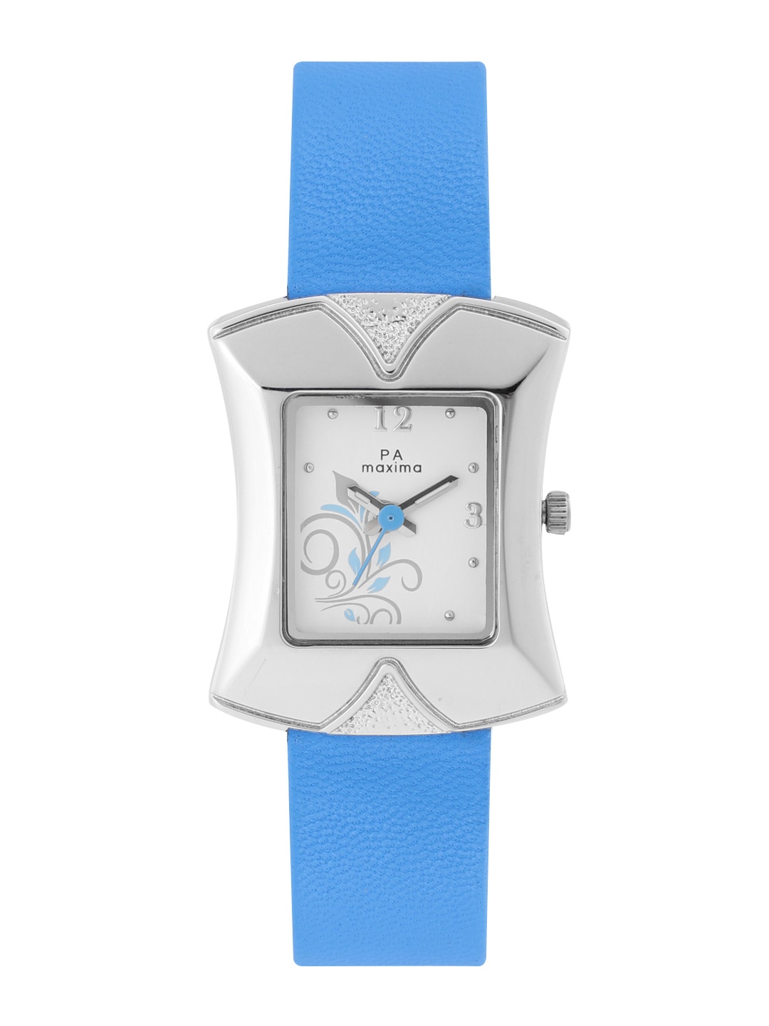 

maxima Women Leather Straps Attivo Analogue Watch 41331LMLI, White