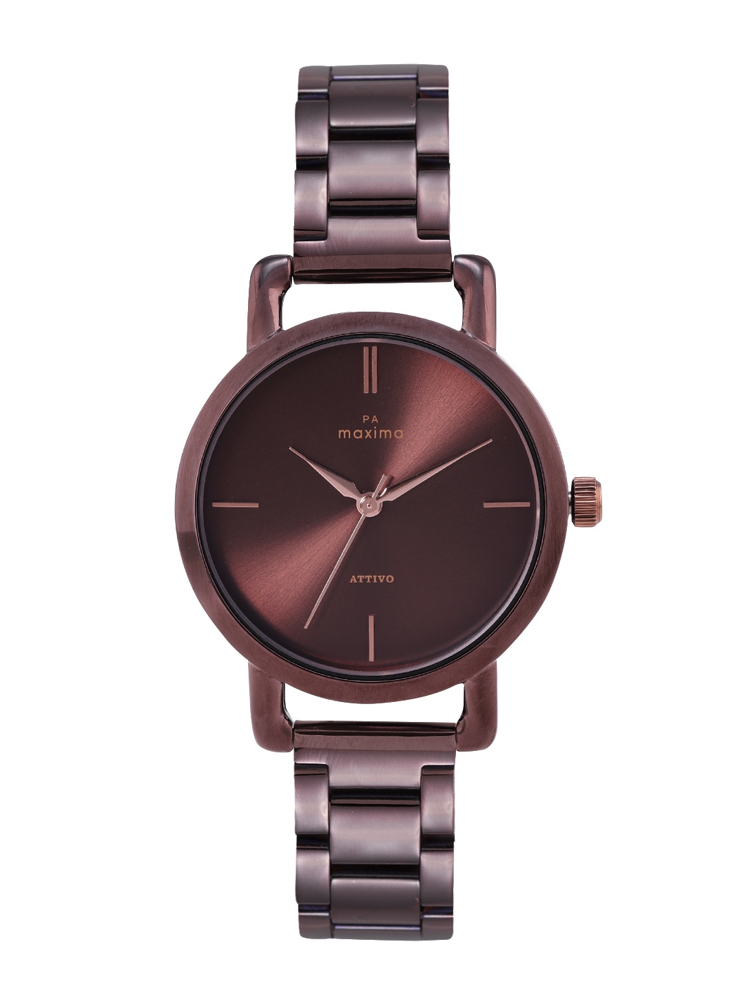 

maxima Women Attivo Analogue Watch 65511CMLE, Brown