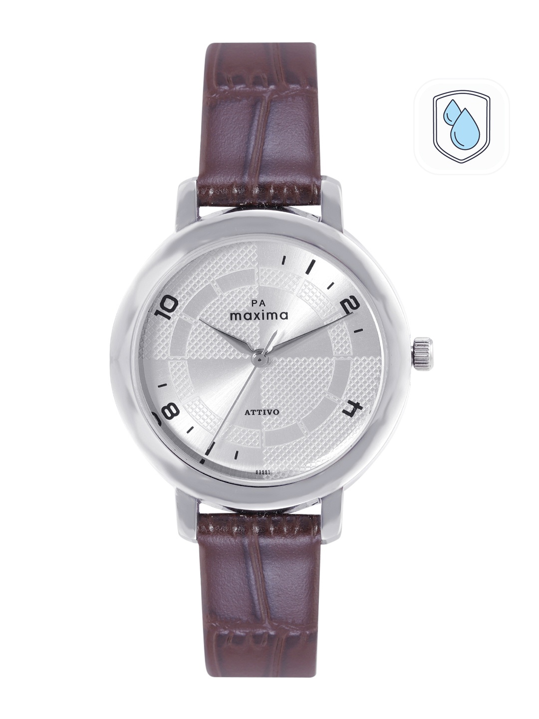 

maxima Women Analogue Watch 65661LMLI, Silver