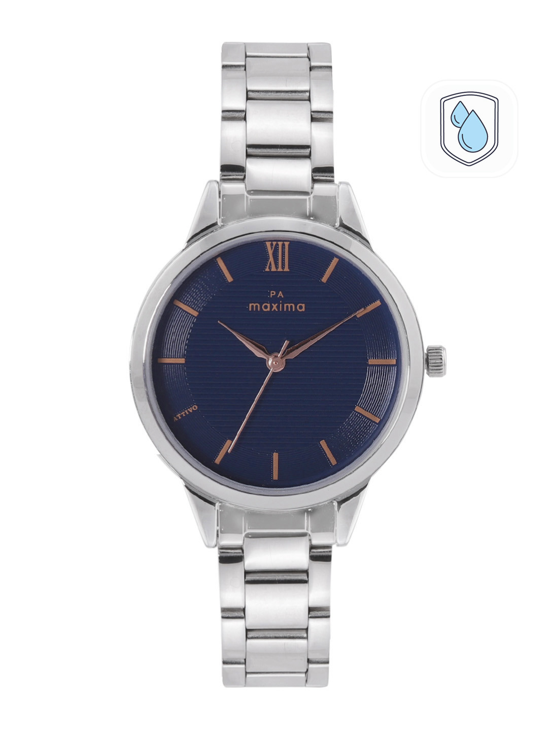 

maxima Women Bracelet Style Straps Analogue Watch 66051CMLI, Blue