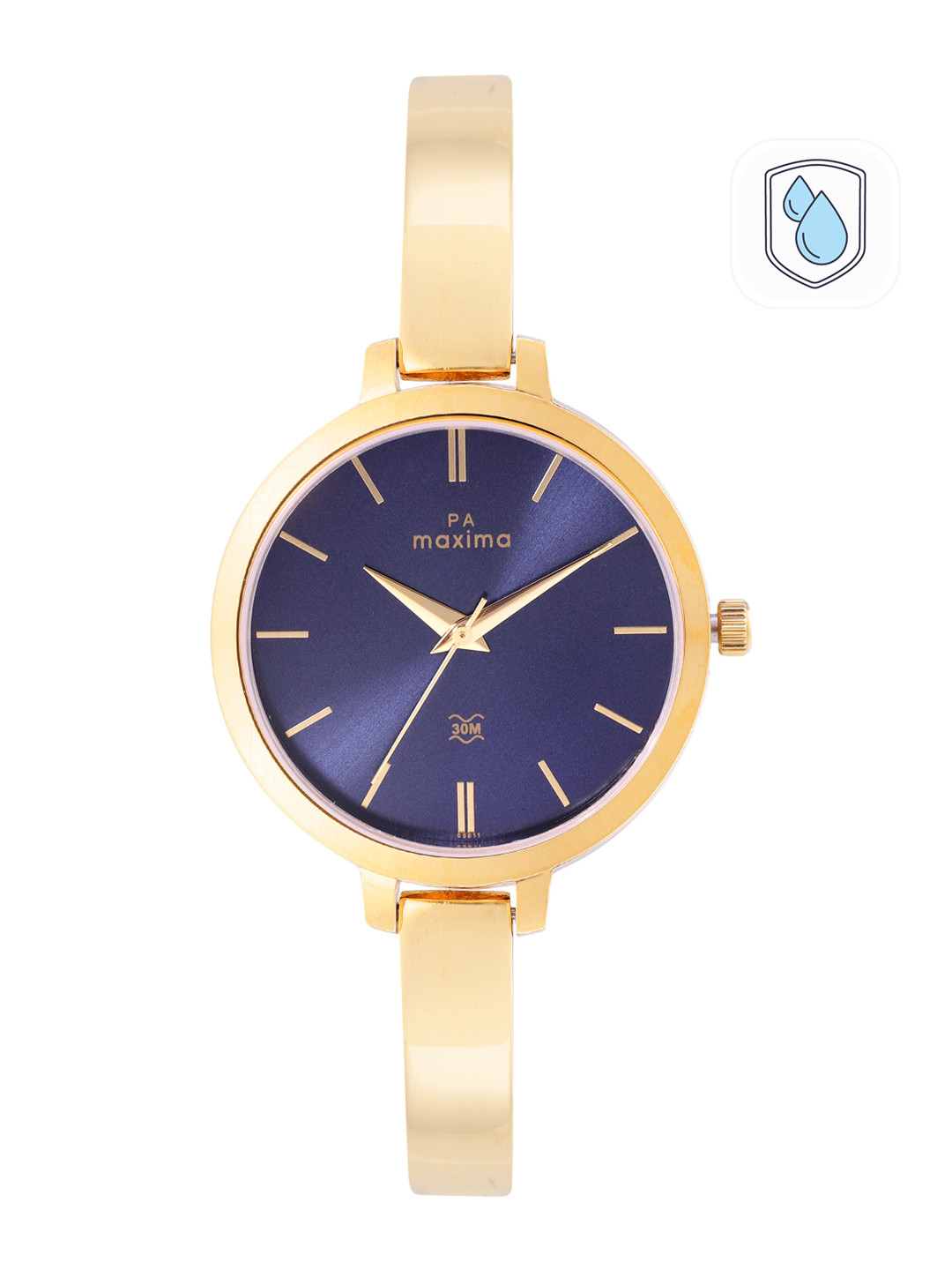 

maxima Women Bracelet Style Straps Analogue Watch 65811BMLY, Blue