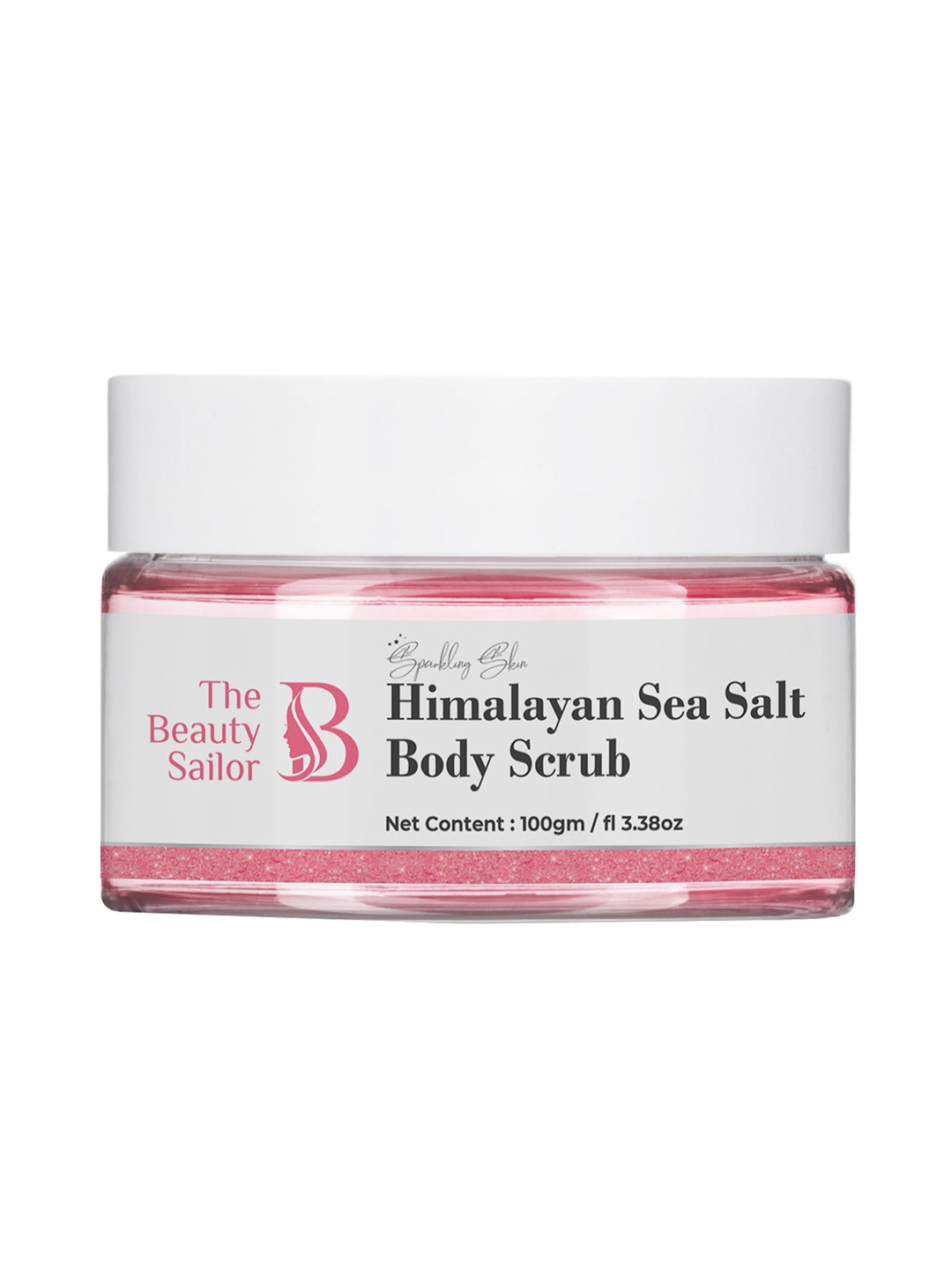 

The Beauty Sailor Sparkling Skin Himalayan Sea Salt Body Scrub with Vitamin E - 100 g, White
