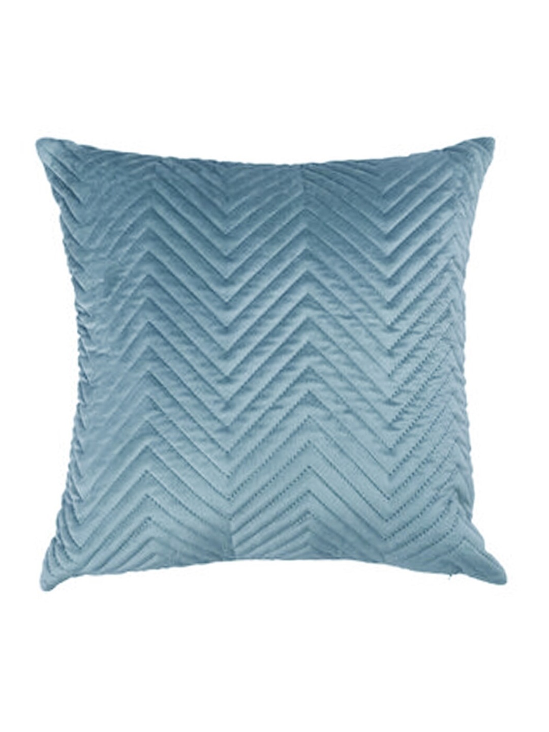 

Lushomes Blue Geometric Square Cushion Cover