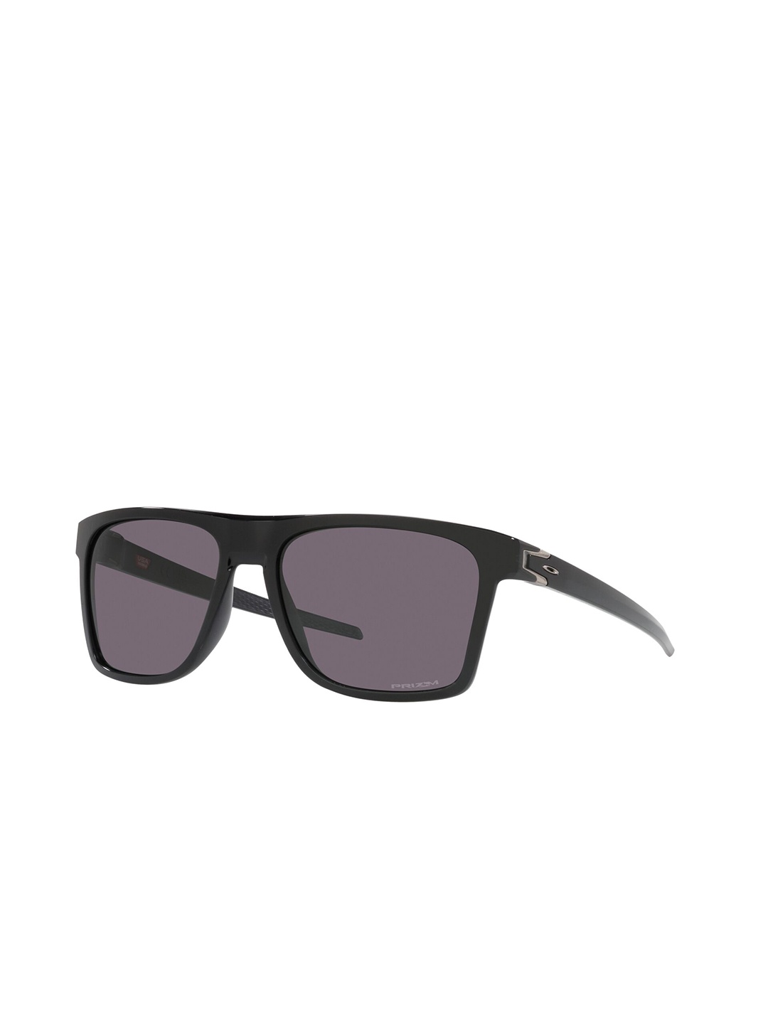 

Oakley Men Uv Protected Grey Lens Rectangle Sunglasses - 0 Oo910091000157, Black