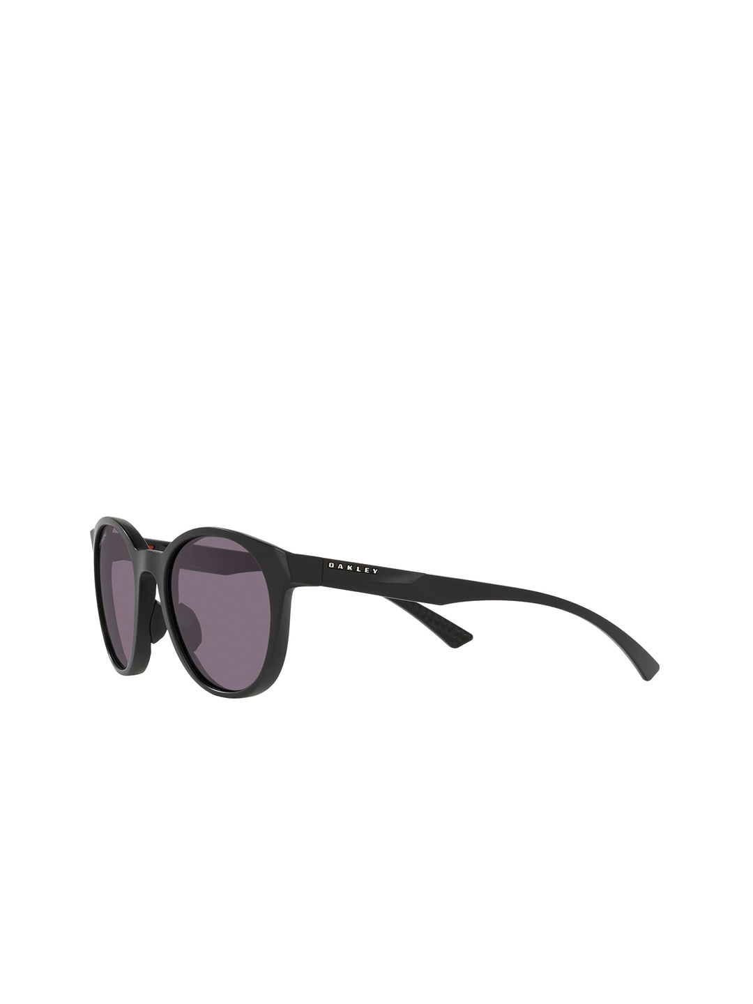 

OAKLEY Women UV Protected Grey Lens Round Sunglasses - 0OO947494740652, Black