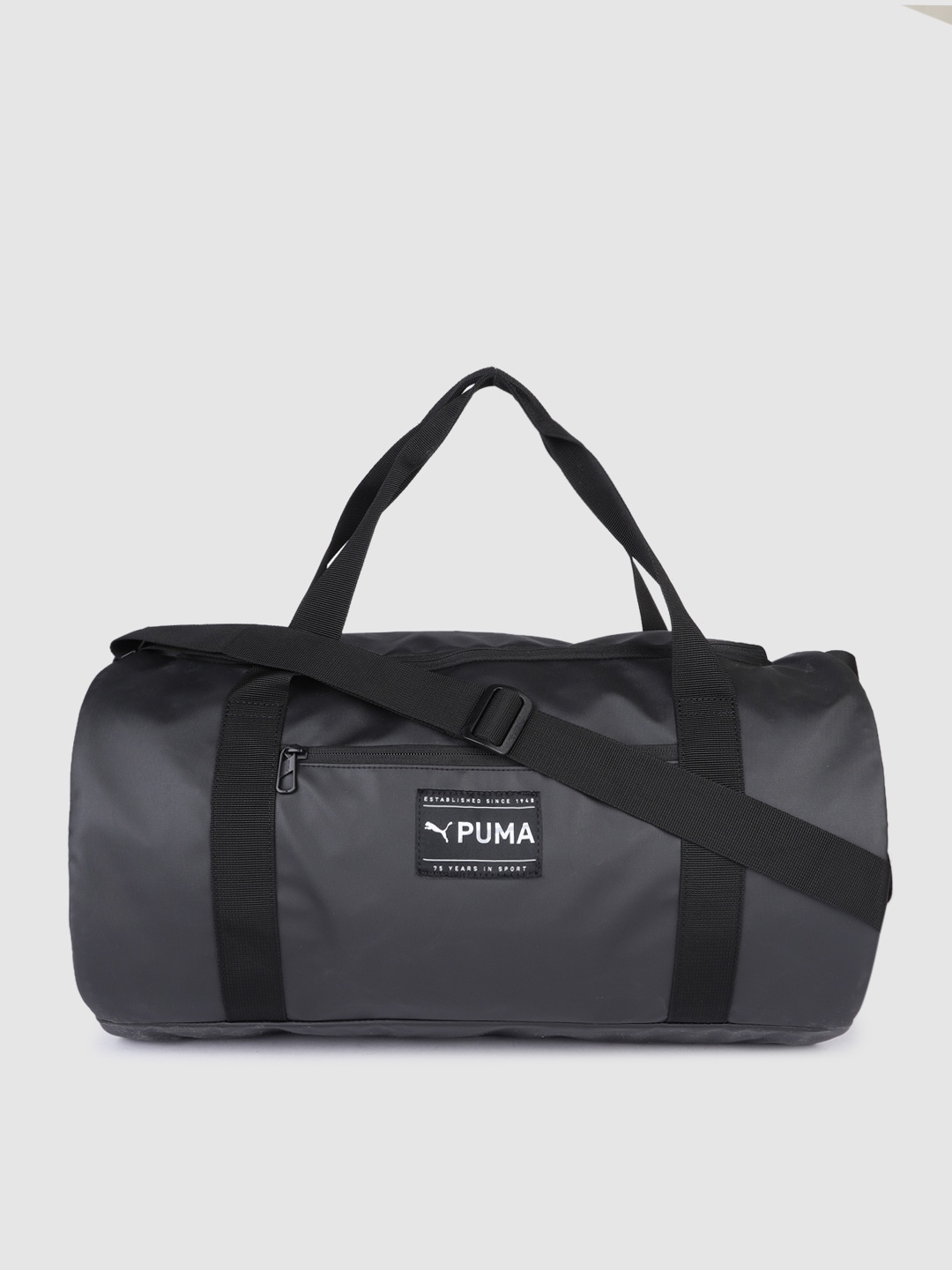 

Puma Unisex Solid Fit Duffle Bag, Black