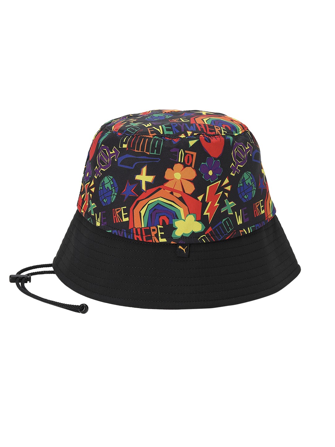 

Puma Unisex Prime Pride Printed Bucket Hat, Multi