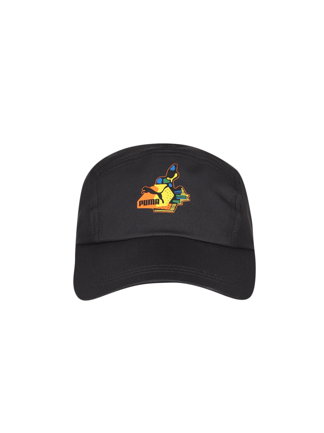 

Puma Unisex Brand Logo & Graphic Print Baseball Cap, Black