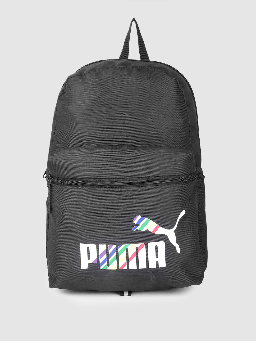 

Puma Unisex Brand Logo Printed Backpack, Black