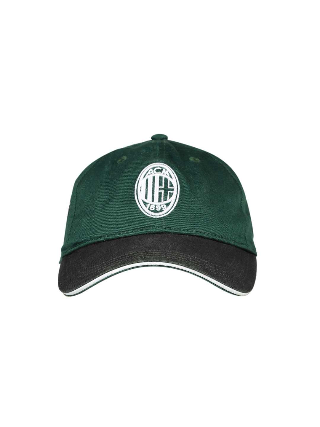 

Puma Unisex A.C. Milan ftblArchive Pure Cotton Colourblocked Baseball Cap, Green