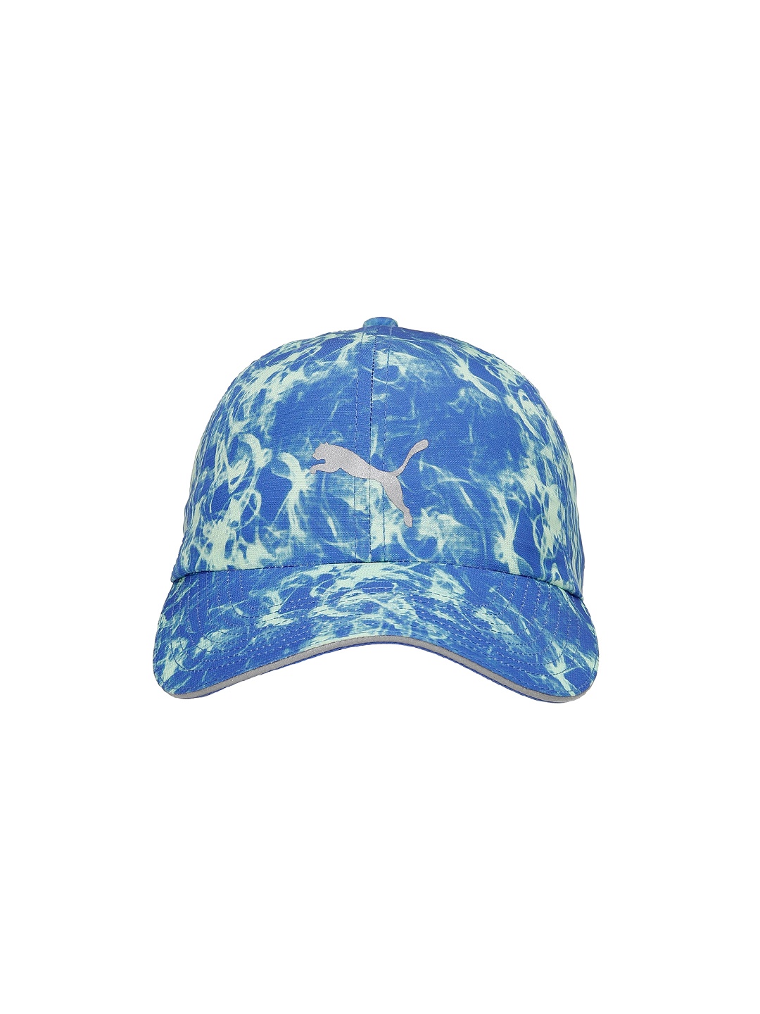 

Puma Unisex Running III Printed Baseball Cap, Blue