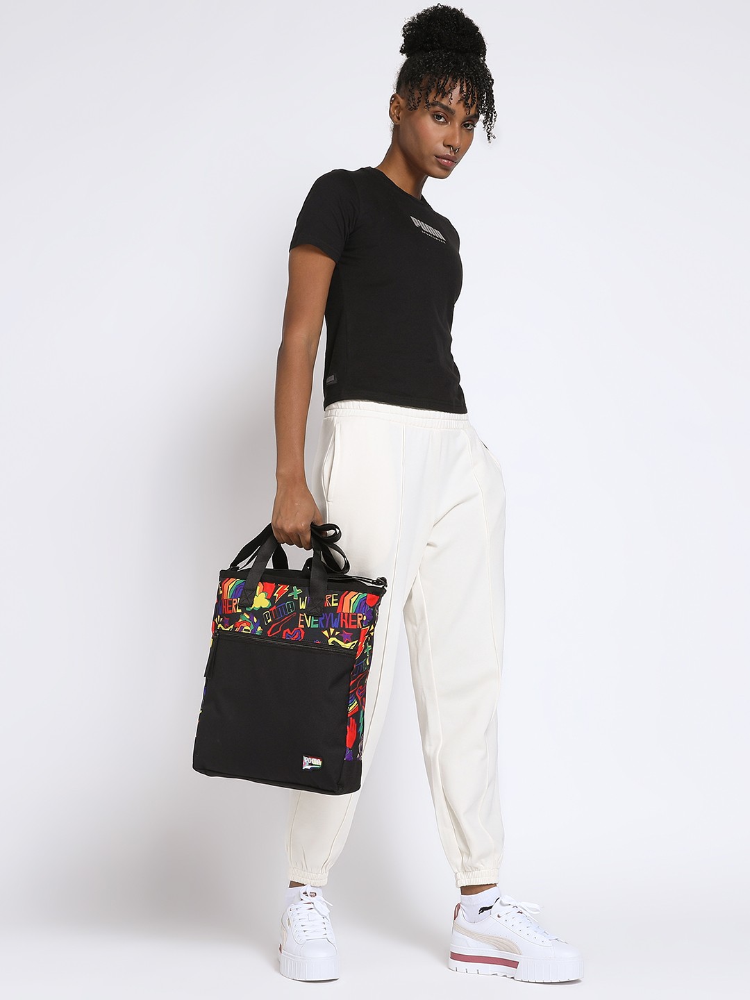 

Puma Downtown Pride Printed Tote Bag, Multi
