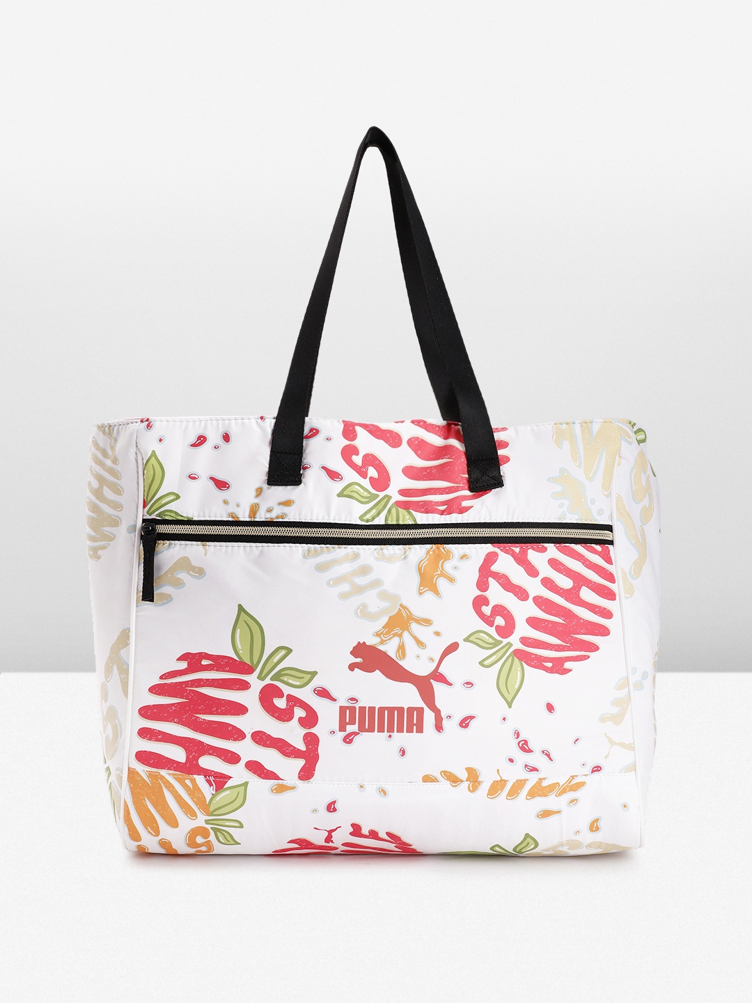 

Puma Women Printed Summer Squeeze Shopper Bag, White
