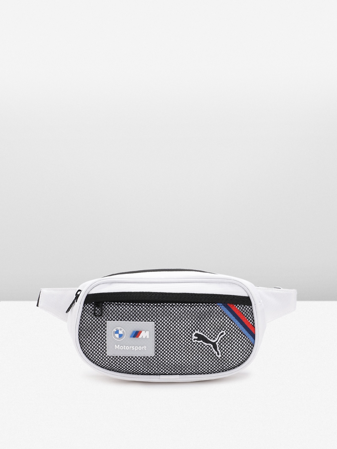 

PUMA Motorsport BMW MMS Printed Waist Pouch, White
