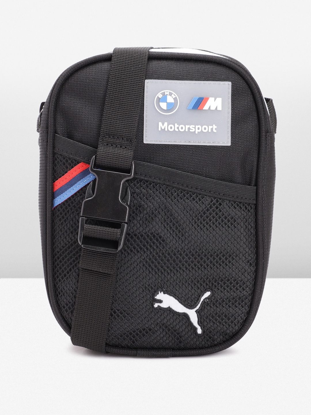 

PUMA Motorsport Unisex BMW MMS Messenger Bag, Black