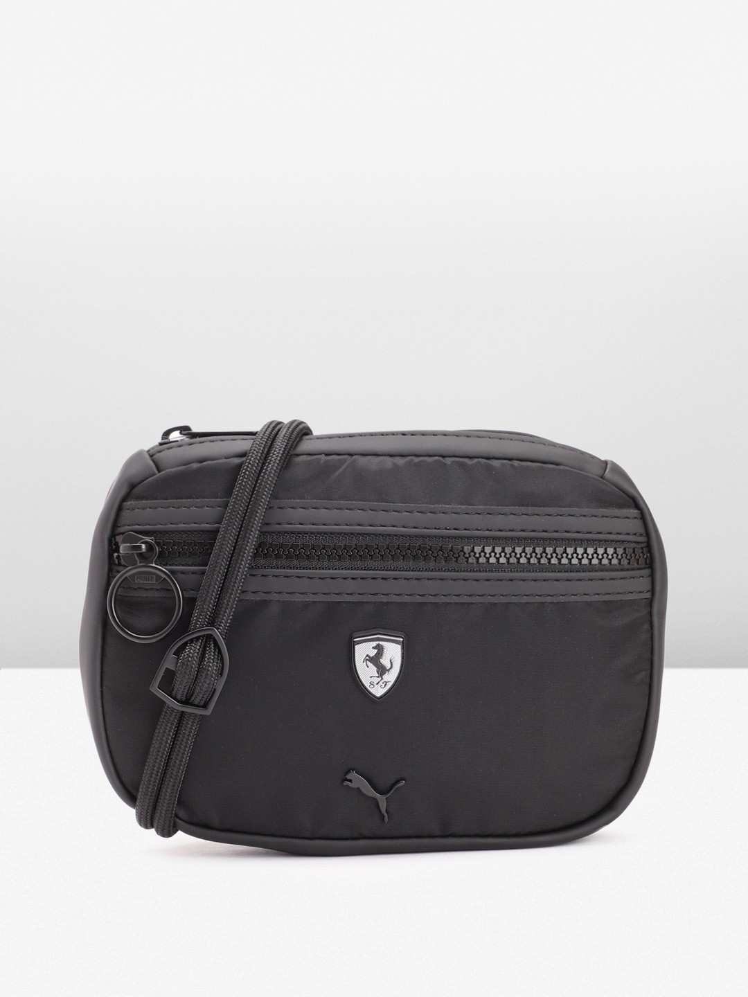 

PUMA Motorsport Women Scuderia Ferrari Style Crossbody Sling Bag, Black