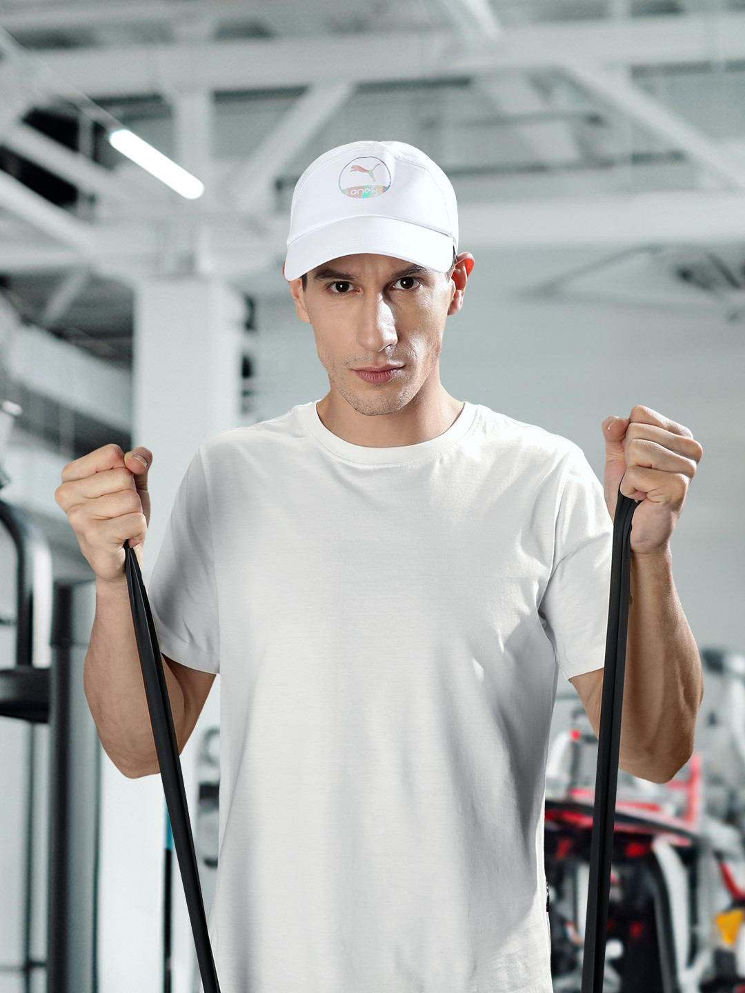 

one8 x PUMA Unisex Core Baseball Cap, White