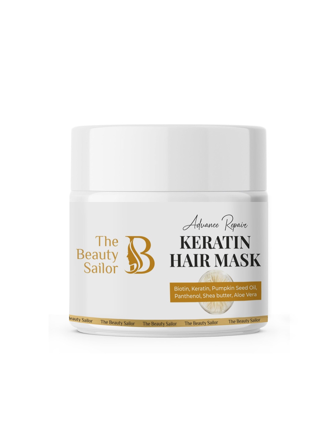 

The Beauty Sailor Advance Repair Keratin Hair Mask 100 g, White