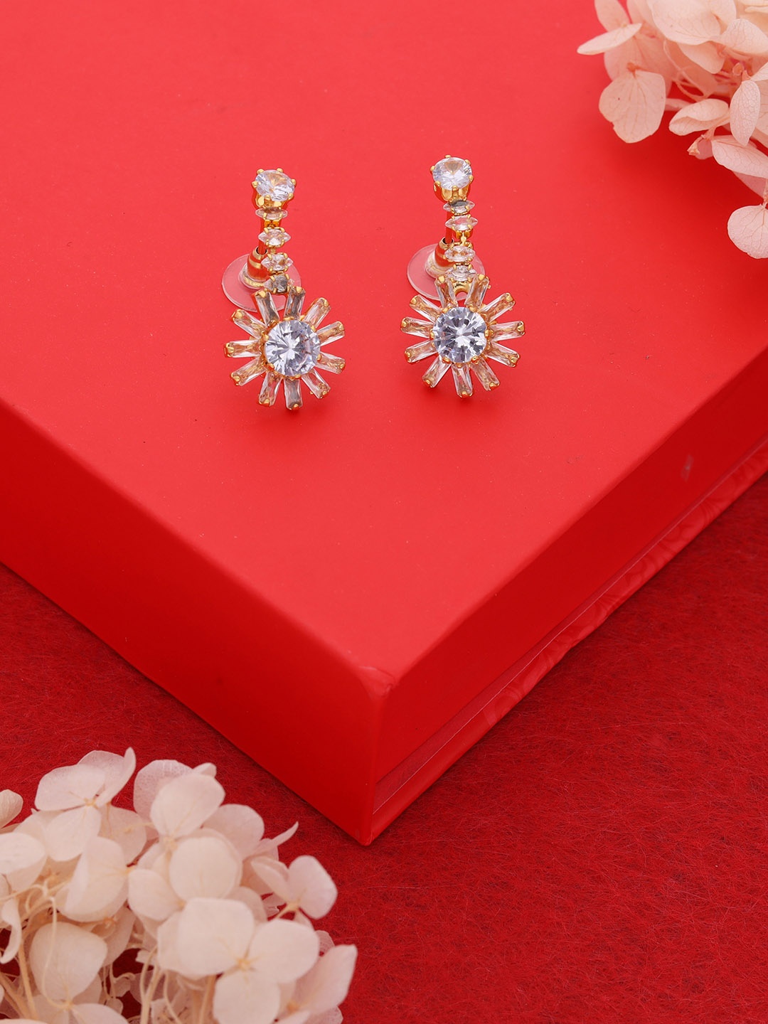 

Brado Jewellery Gold-Plated Contemporary Drop Earrings