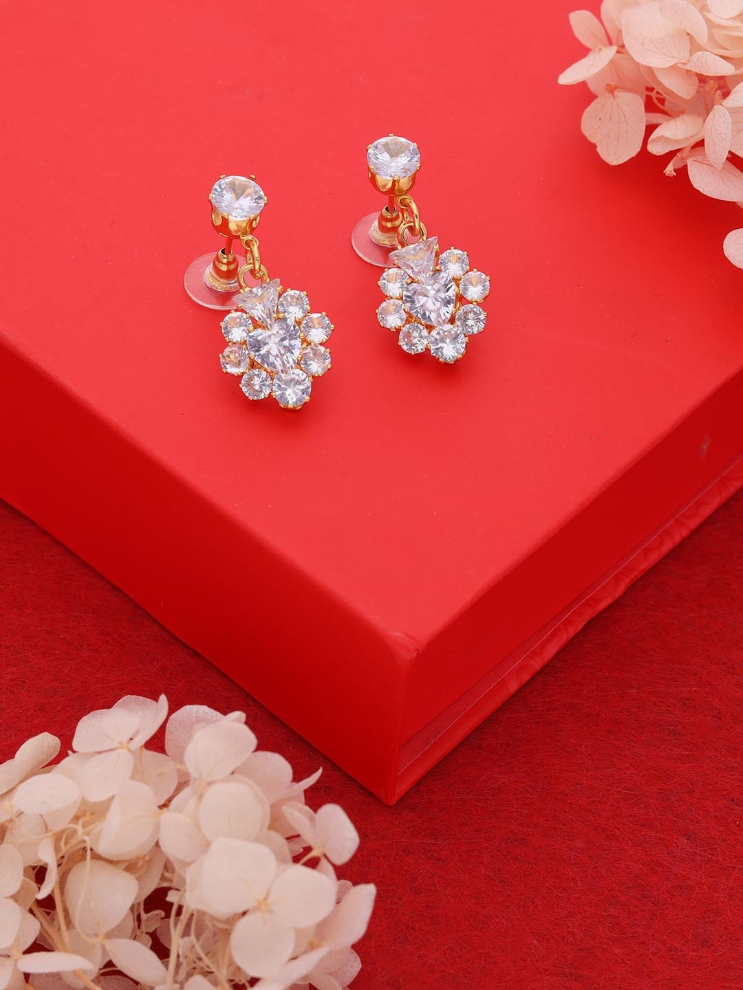 

Brado Jewellery Gold-Plated Contemporary Drop Earrings