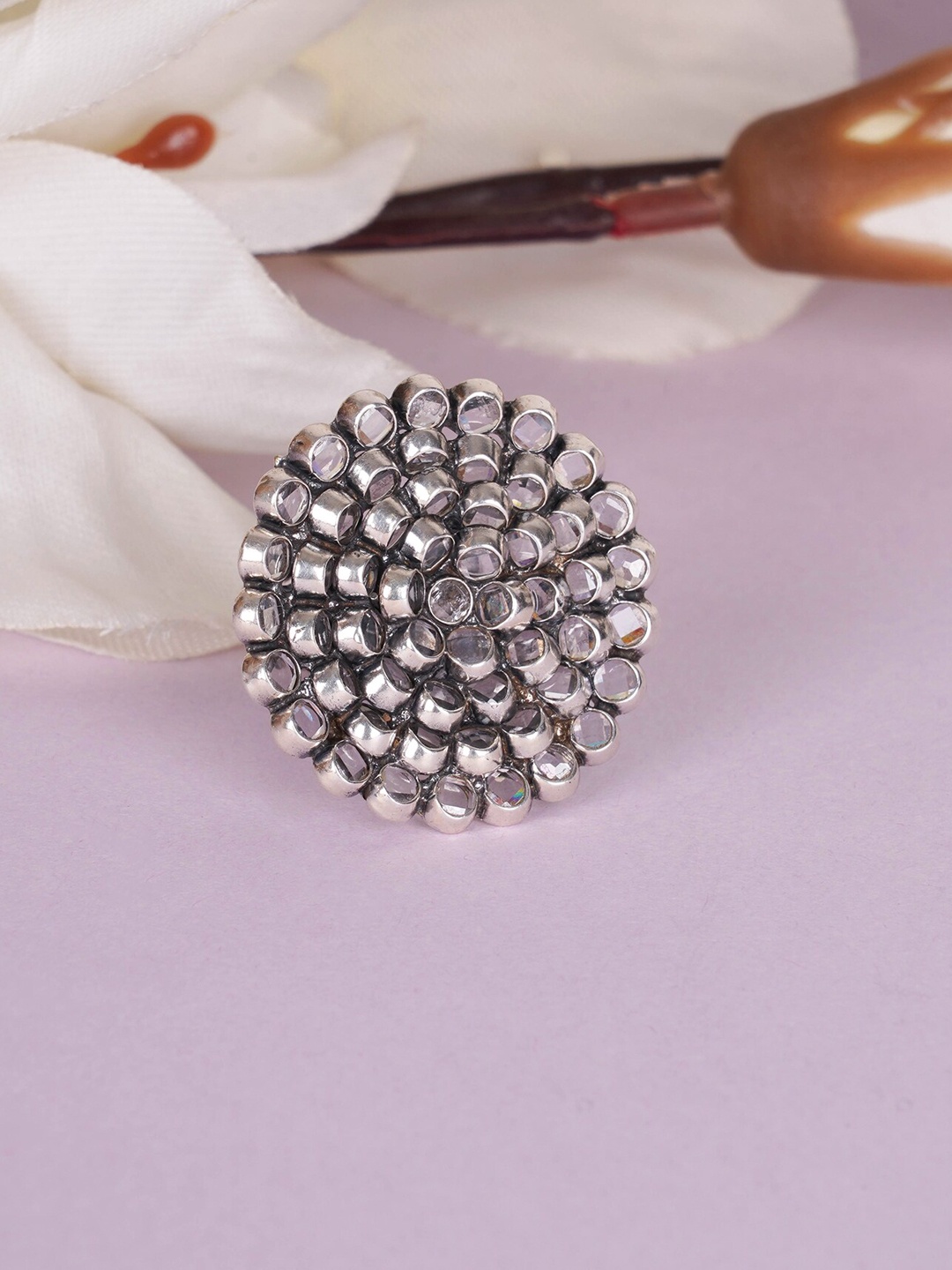 

Shyle 925 Sterling Silver Silver Plated Finger Ring