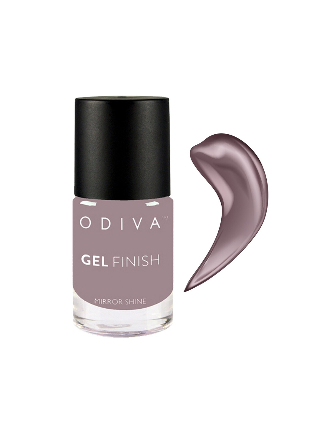 

ODIVA Gel Finish Mirror Shine Long-Wearing Nail Polish 11 ml - Saint Dor 027, Purple