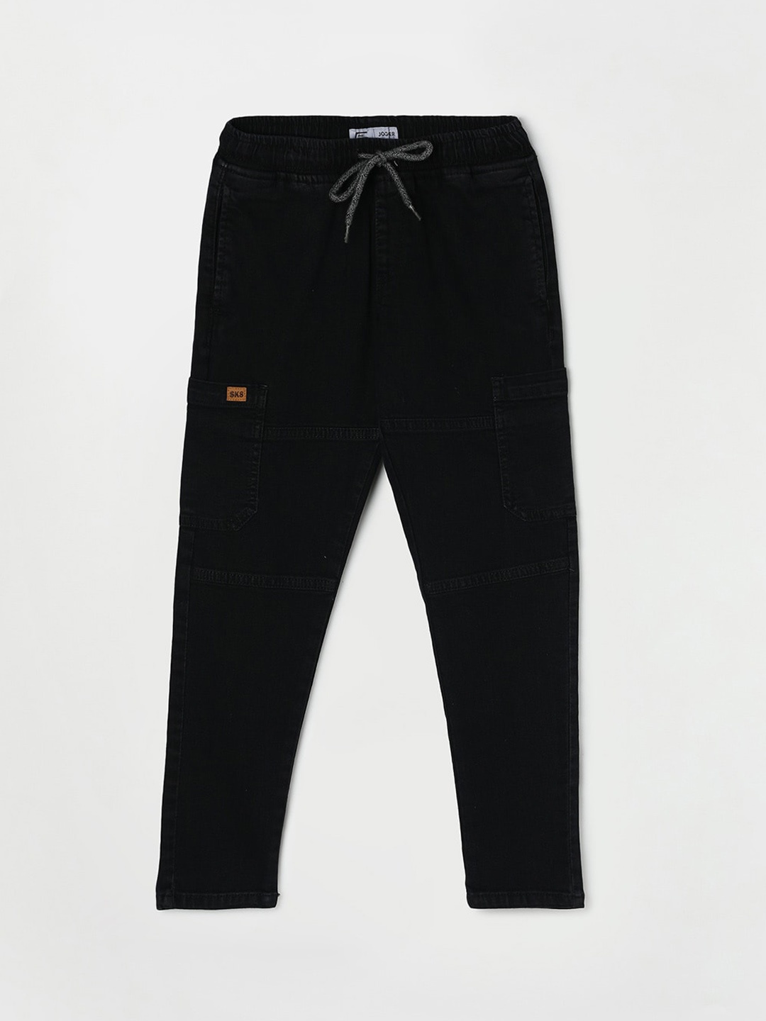 

Fame Forever by Lifestyle Boys Regular Fit Stretchable Jeans, Black