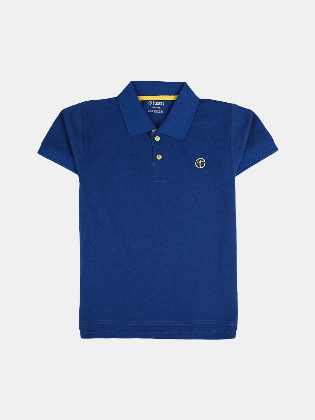 

V-Mart Boys Polo Collar Cotton T-shirt, Blue