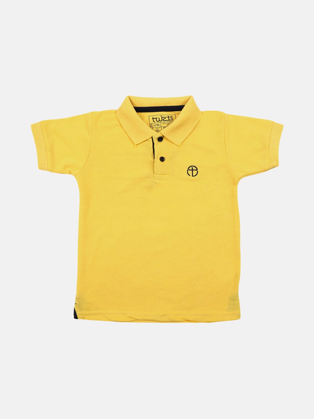 

V-Mart Boys Polo Collar Casual T-Shirt, Yellow