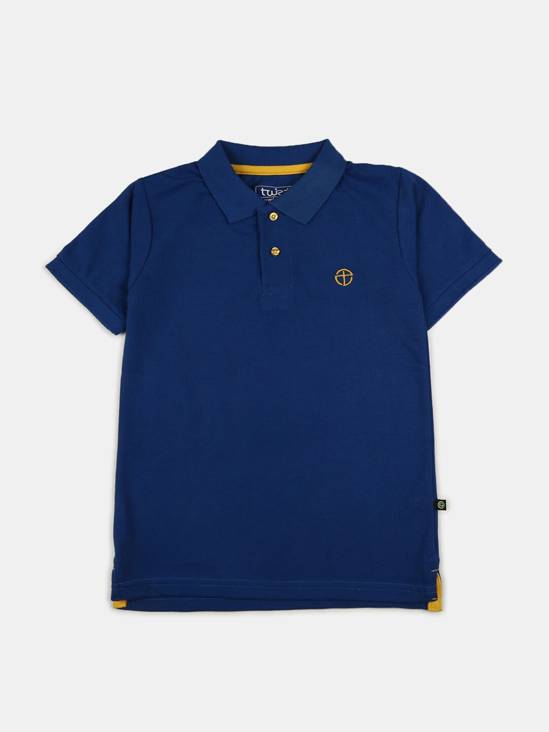 

V-Mart Boys Polo Collar Short Sleeves Cotton T-shirt, Navy blue
