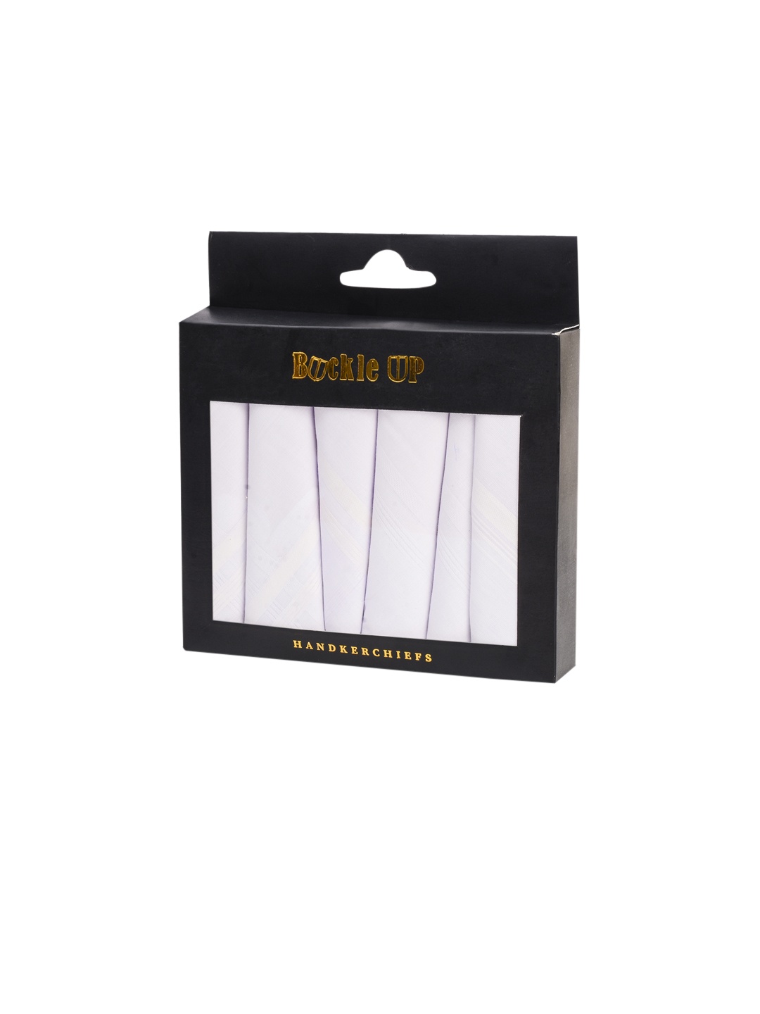 

BuckleUp Men White Accessory Gift Set