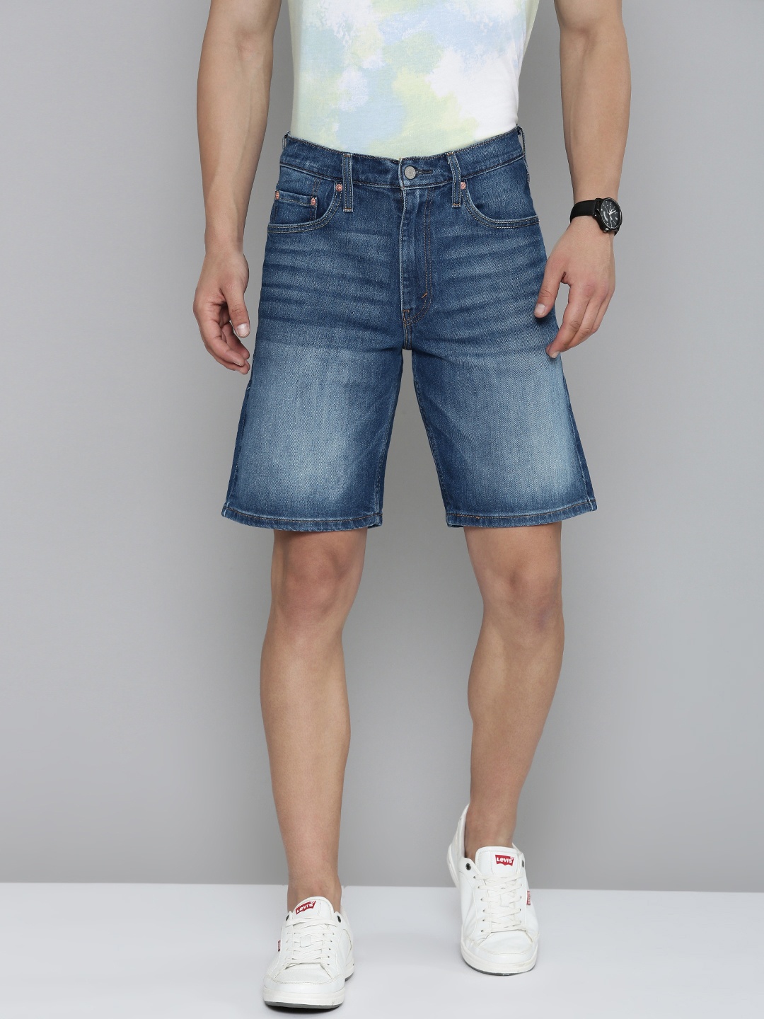 

Levis Men Denim Shorts, Blue