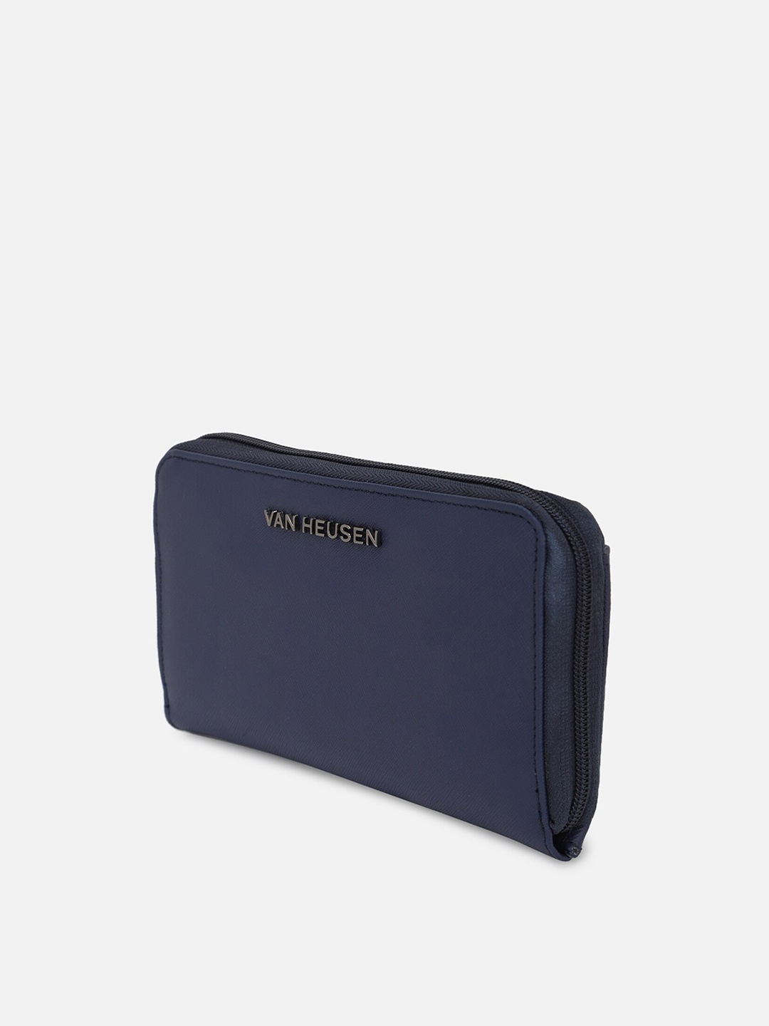 

Van Heusen Women PU Zip Around Wallet, Navy blue