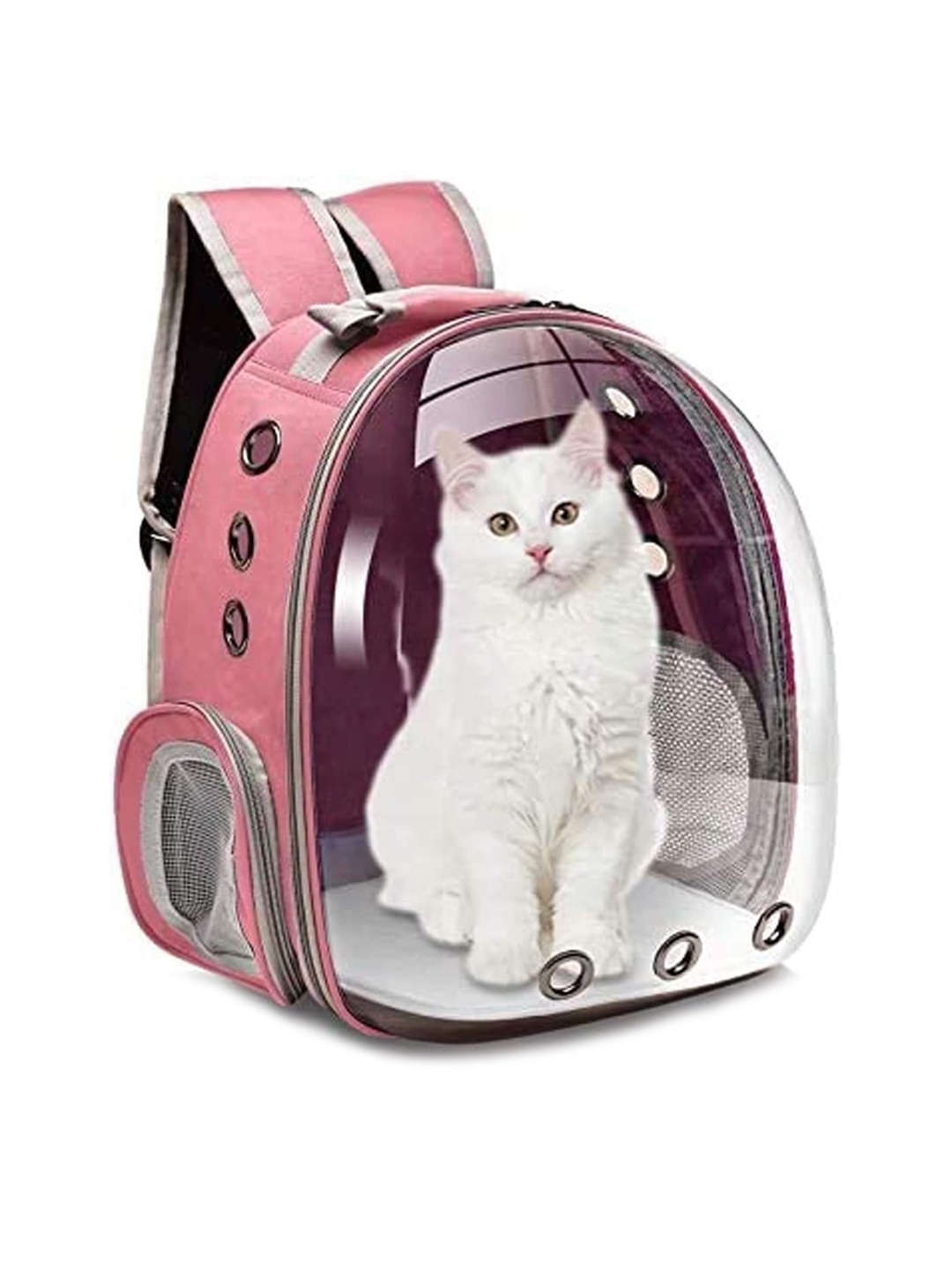 

Emily pets Breathing Metal Pet Crates and Carriers, Pink