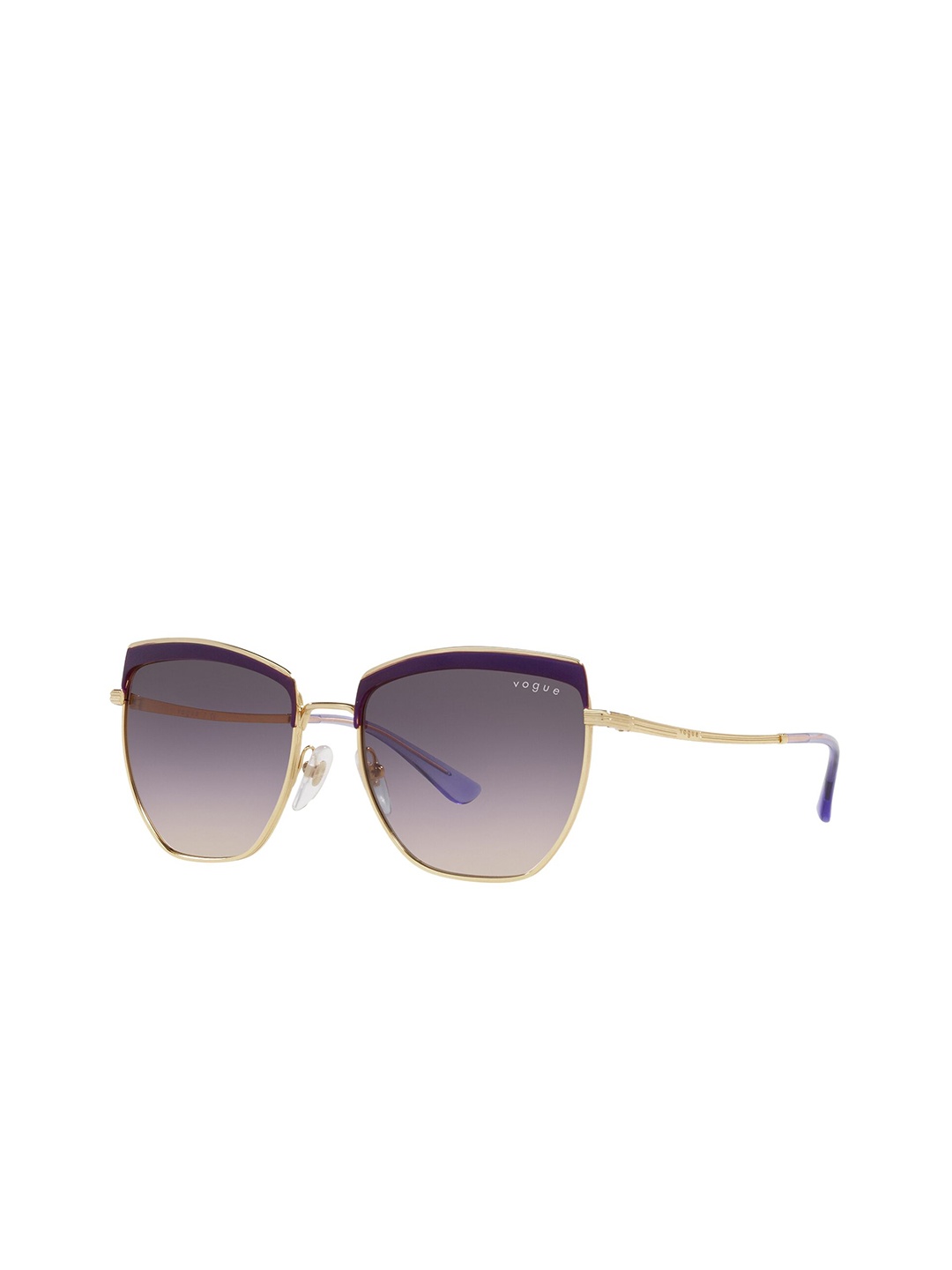 

VOGUE EYEWEAR Women Gradient Lens Irregular Sunglasses - 0VO4234S51663654, Violet