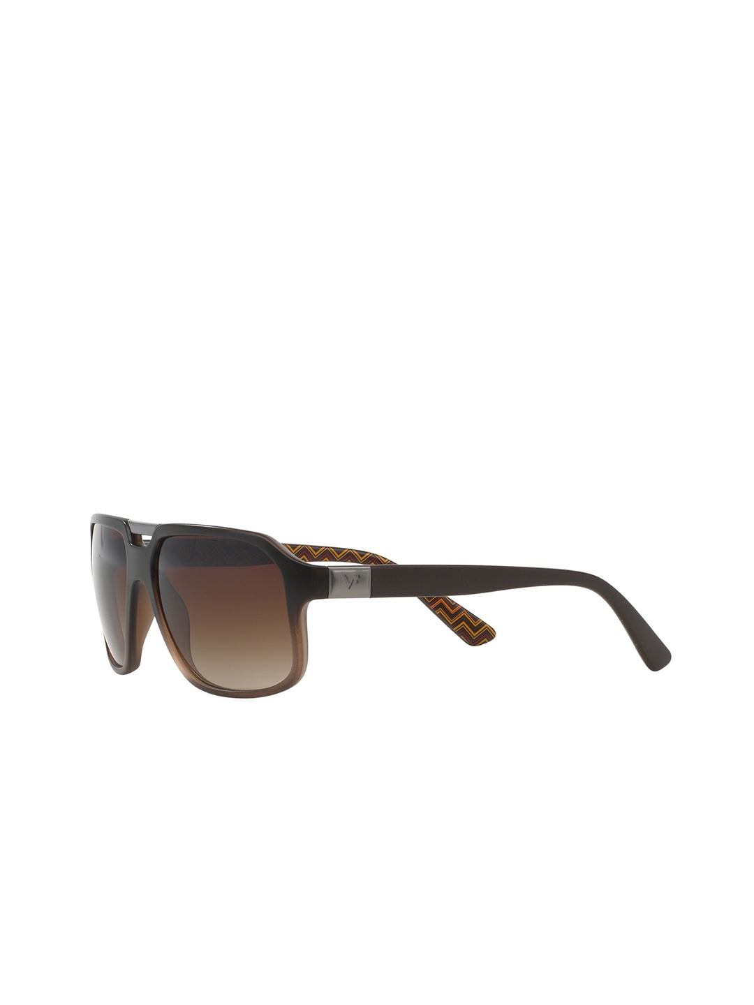 

vogue Men Square Sunglasses with UV Protected Lens 8053672142808, Brown