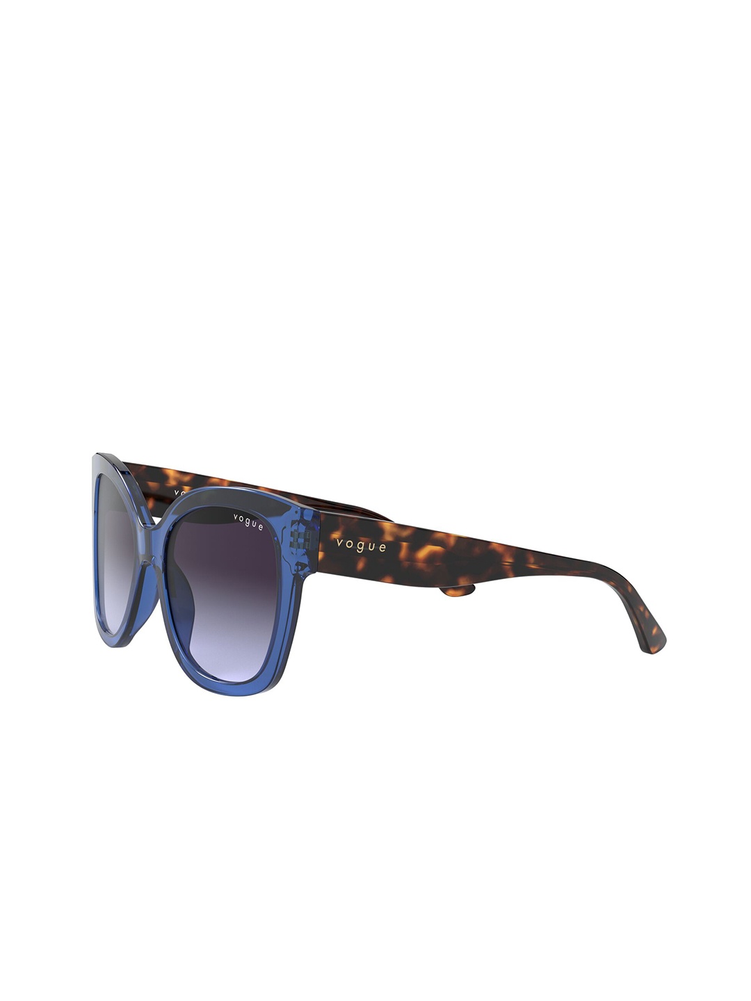 

Vogue Eyewear Women Gradient Grey Lens Pillow Sunglasses - 0VO5338S28304Q54, Blue