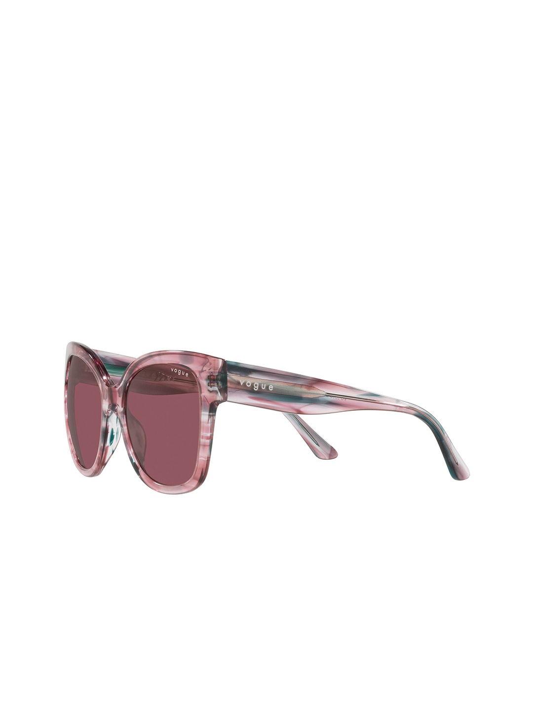 

vogue Women Square Sunglasses with UV Protected Lens 8056597436656, Violet