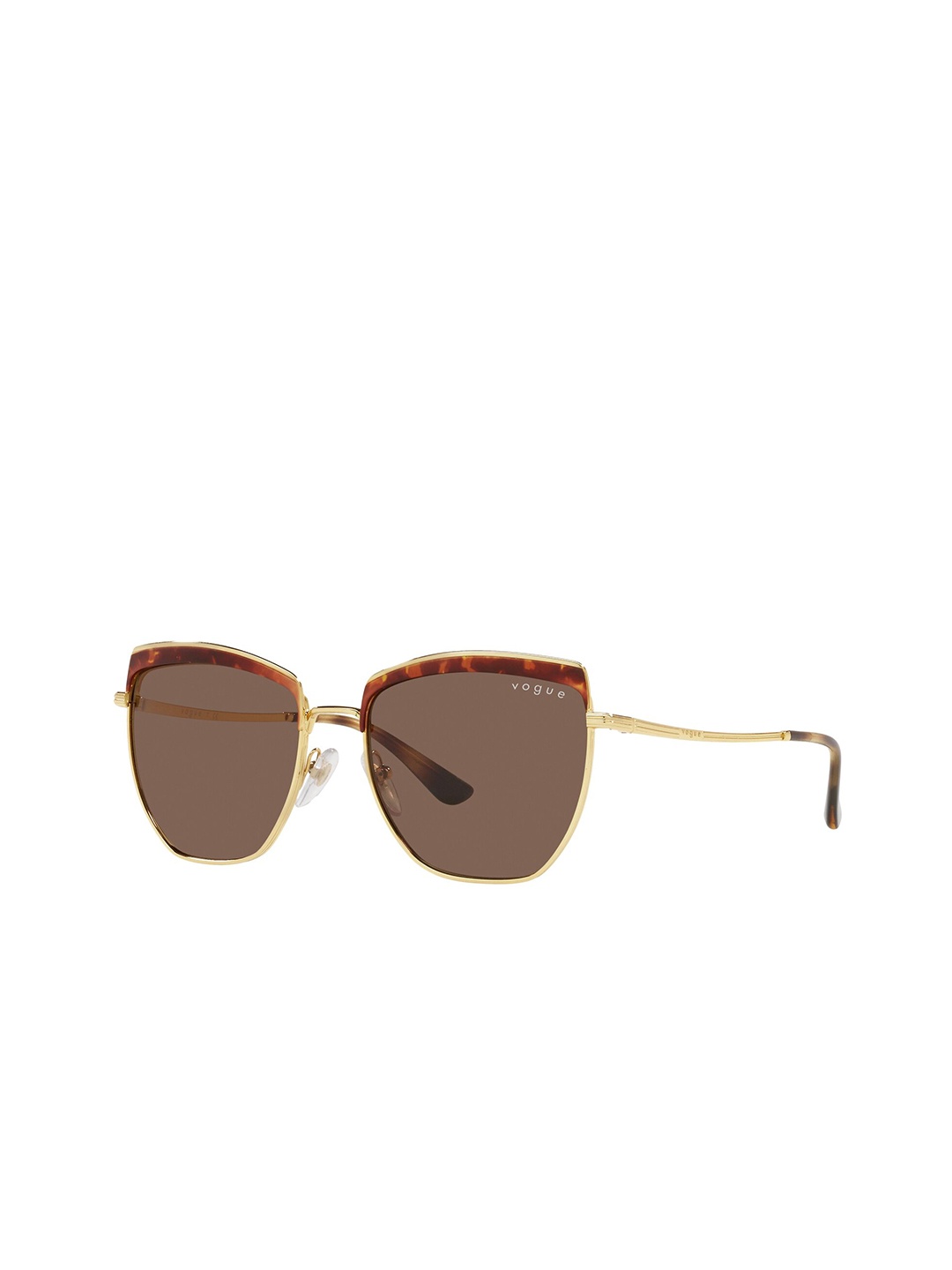 

vogue Women Butterfly Sunglasses with UV Protected Lens 8056597603713, Brown