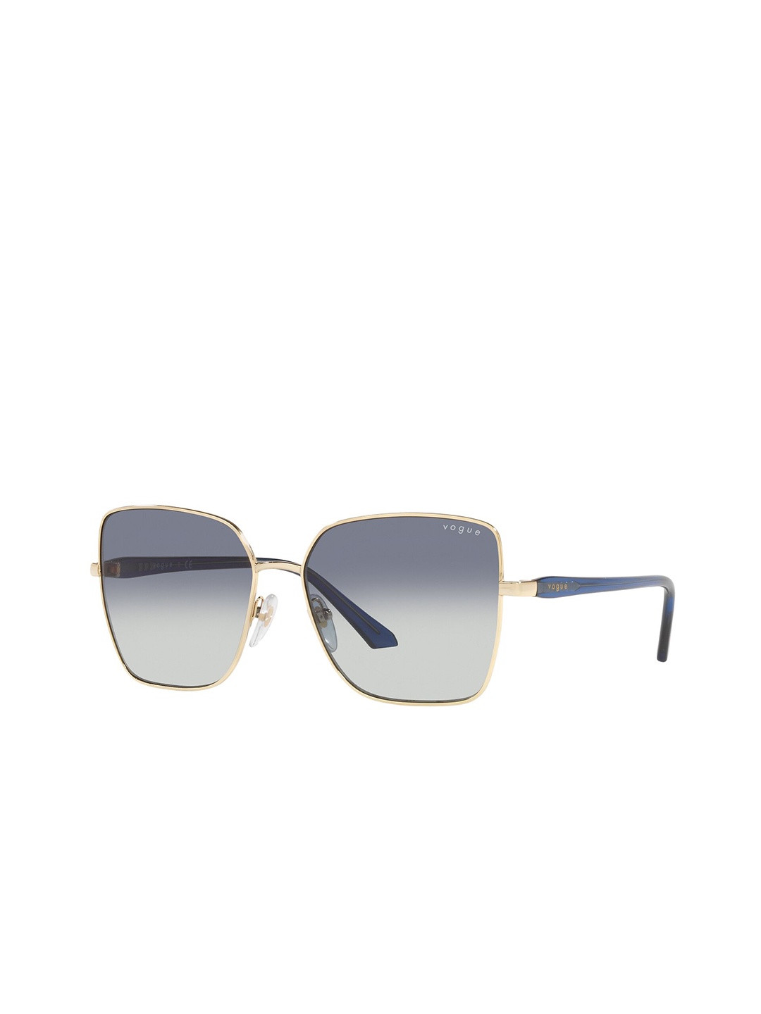 

VOGUE EYEWEAR Women Gradient Lens Butterfly Sunglasses - 0VO4199S848/4L58, Gold